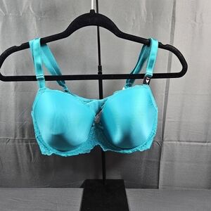 Victoria's Secret Vibrant Blue Lace Bra
